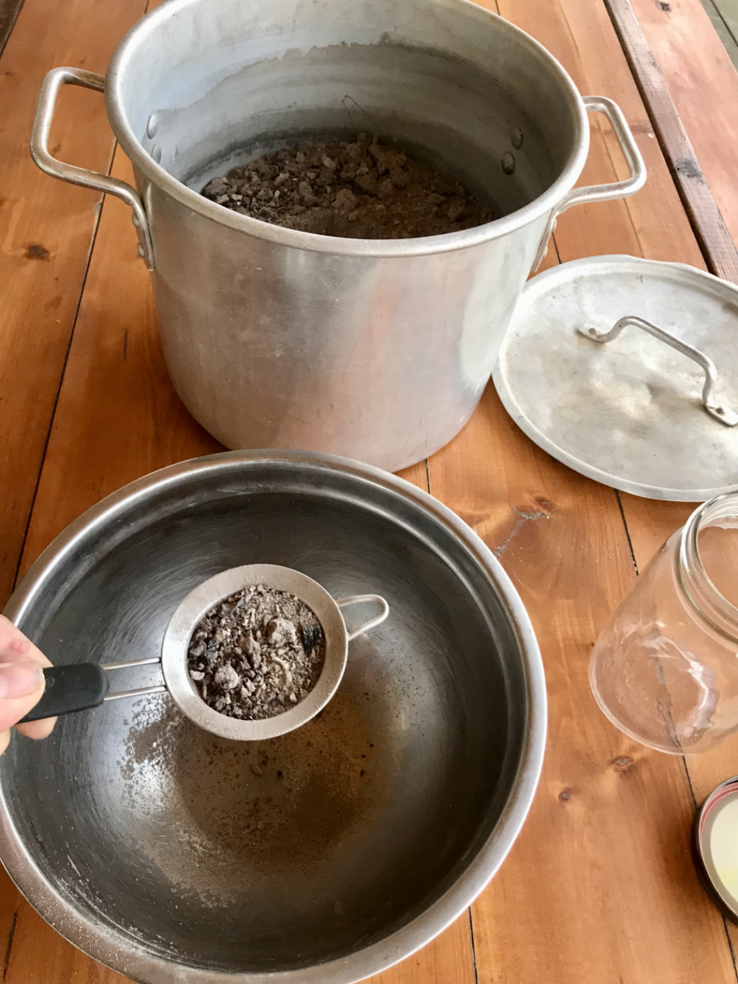 Making Masa from Field Corn with Wood Ash